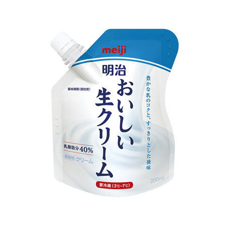 明治 おいしい生クリーム  200ml