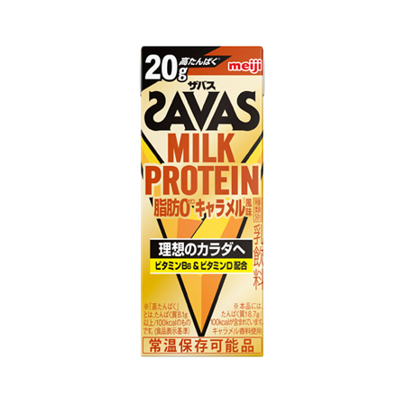 明治 ザバス MILKPROTEIN脂肪0 キャラメル風味  200ml