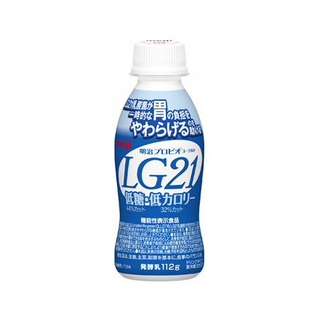 明治 プロビオヨーグルトLG21ドリンクタイプ低糖・低カロリー　112g
