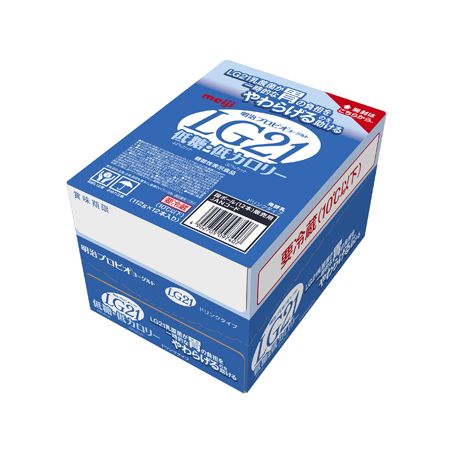 明治 プロビオヨーグルトLG21ドリンクタイプ 低糖・低カロリー  112g ケース