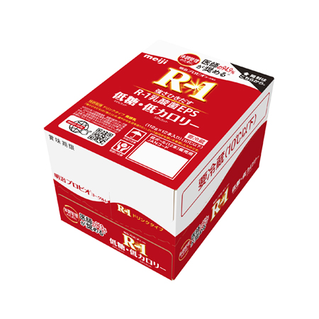 明治 プロビオヨーグルトR－1ドリンクタイプ低糖・低カロリー   112g ケース