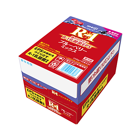 明治 プロビオヨーグルトR－1ドリンクタイプ ブルーベリーミックス    112g ケース