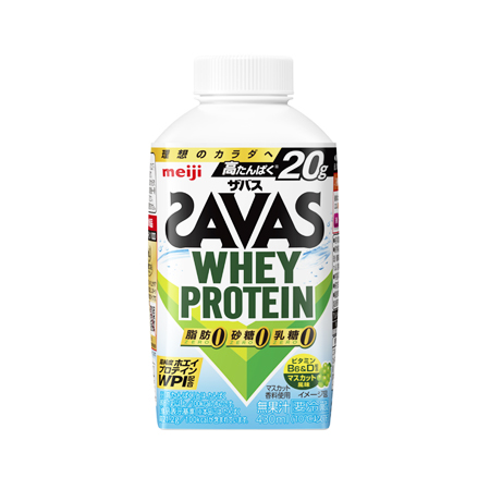 明治 ザバス WHEY PROTEIN マスカット風味  430ml