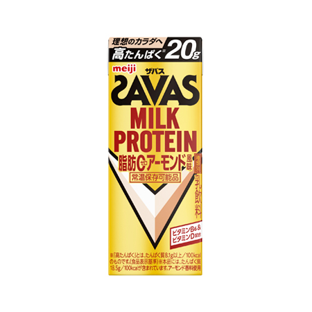 明治 ザバス MILK PROTEIN脂肪0 アーモンド風味  200ml