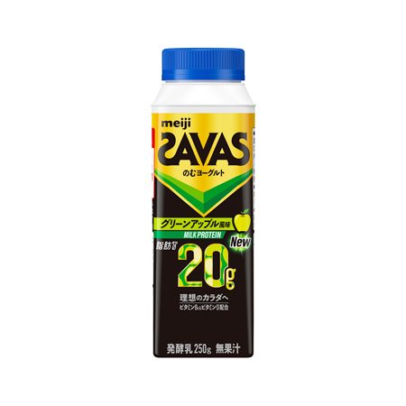 明治 ザバスMILK PROTEIN のむヨーグルト脂肪0 グリーンアップル風味  250g