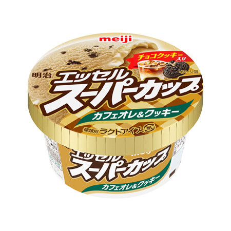 明治 エッセル スーパーカップ カフェオレ＆クッキー  200ml