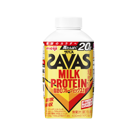 明治 ザバスMILK PROTEIN 脂肪0 フルーツミックス風味  430ml