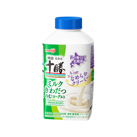 明治 北海道十勝ミルクきわだつのむヨーグルト  400g