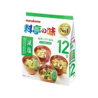 マルコメ 料亭の味みそ汁 減塩 12食入