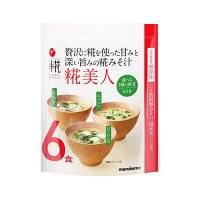 マルコメ プラス糀 贅沢に糀を使った甘みと深い旨みの糀みそ汁     6食入