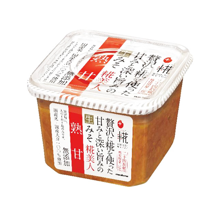 マルコメ プラス糀生みそ 糀美人 熟甘  650g