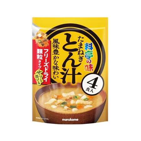 マルコメ 料亭の味 たまねぎとん汁  4食入
