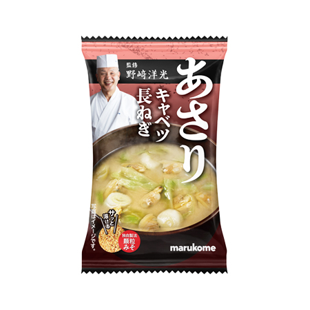 マルコメ 野崎洋光監修 フリーズドライみそ汁 あさり  1食