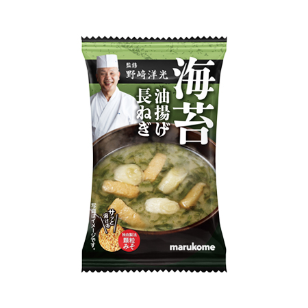 マルコメ 野崎洋光監修 フリーズドライみそ汁 海苔  1食