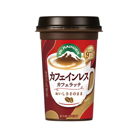 森永 マウントレーニア カフェインレスカフェラッテ  240ml