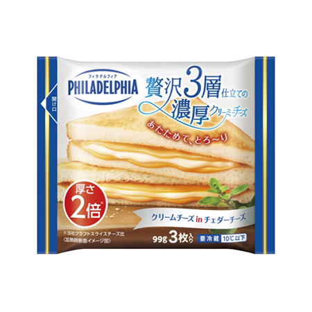 クラフト フィラデルフィア 贅沢３層仕立ての濃厚クリーミーチーズ  99g