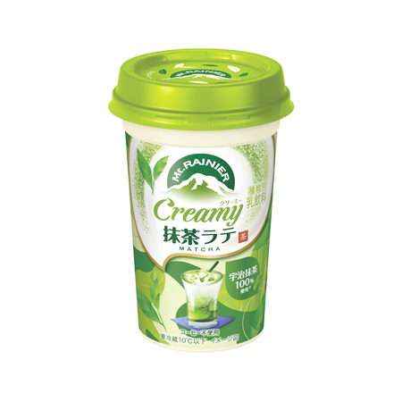 森永 マウントレーニア クリーミー抹茶ラテ  240ml