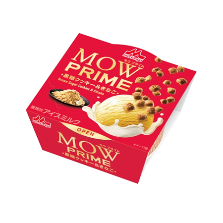 森永 MOW PRIME 黒糖クッキー＆きなこ  105ml