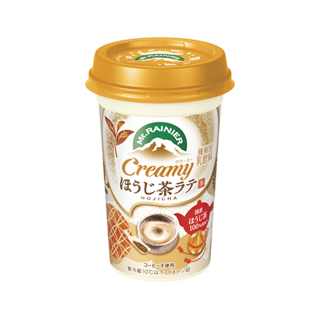 森永 マウントレーニア クリーミーほうじ茶ラテ　240ml
