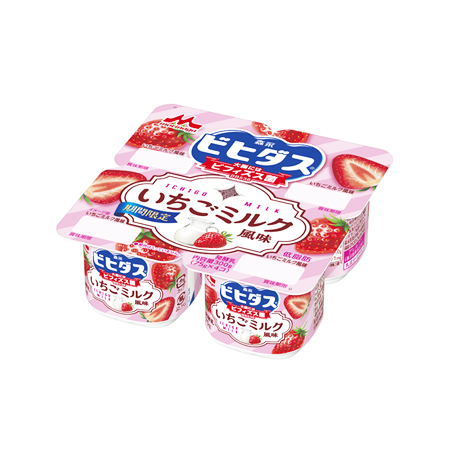 森永 ビヒダスヨーグルト いちごミルク風味  75g×4