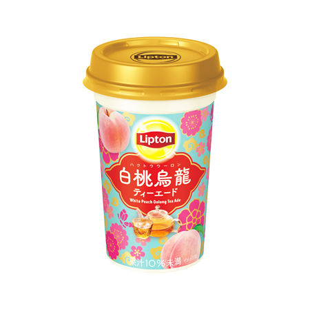 森永 リプトン 白桃烏龍ティーエード  240ml
