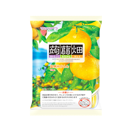 マンナンライフ 蒟蒻畑 温州みかん味  10個入