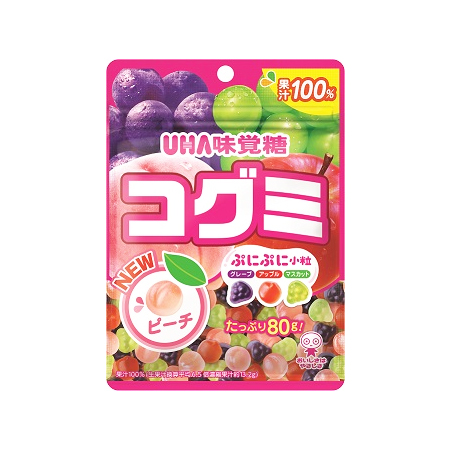 UHA味覚糖 コグミ フルーツアソート  80g