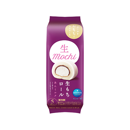 モンテール 生もちロール・あんミルク  5個入
