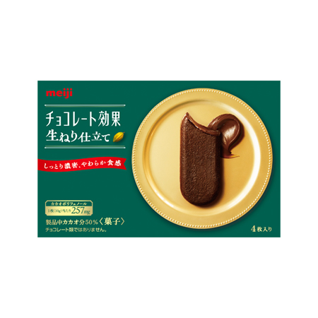 明治 チョコレート効果生ねり仕立て  4枚入