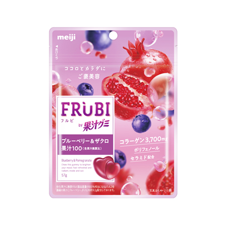 明治 FRUBI ブルーベリー＆ザクロ  57g