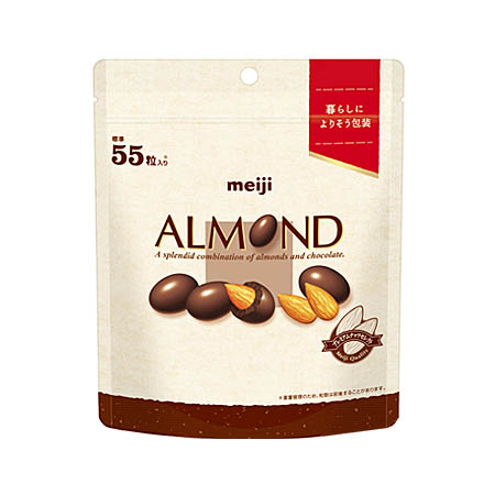 明治 アーモンドチョコレート シンプルパウチ   231g