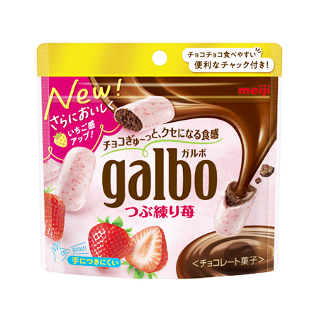 明治 ガルボ つぶ練り苺  58g