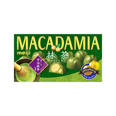 明治 マカダミアチョコレート抹茶  9粒入