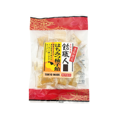 宮川製菓 飴職人はちみつ柚子飴  80g