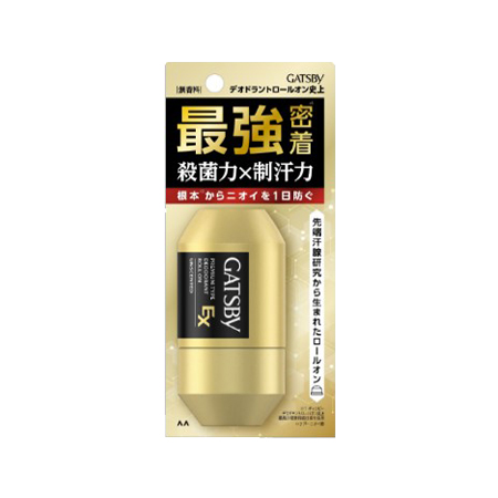 ギャツビー EXプレミアムタイプデオドラントロールオン 無香料 60ml