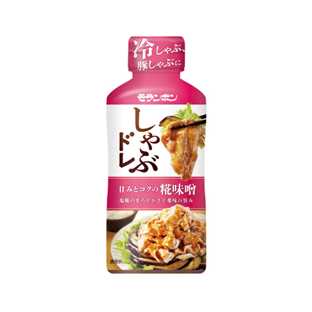 モランボン しゃぶドレ 甘みとコクの糀味噌  225g