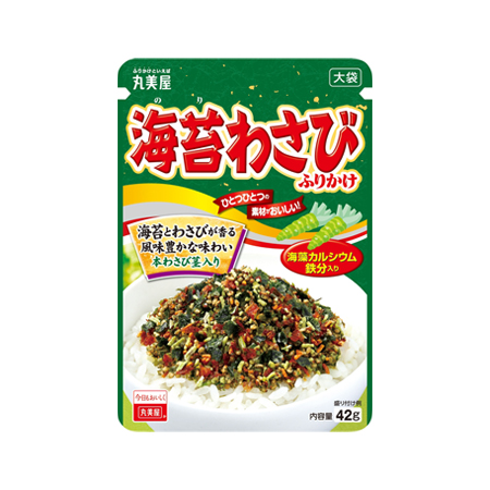 丸美屋 海苔わさびふりかけ 大袋  42g