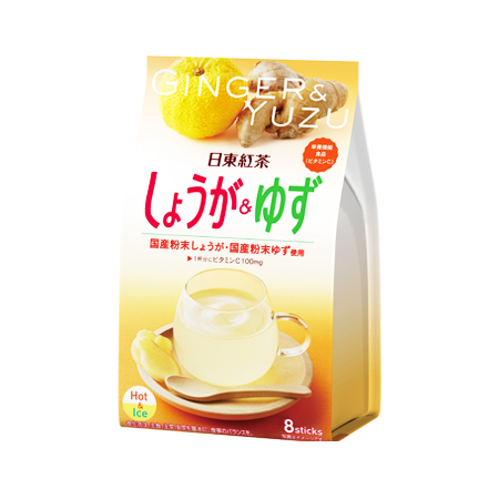日東紅茶 しょうが&ゆず  8P