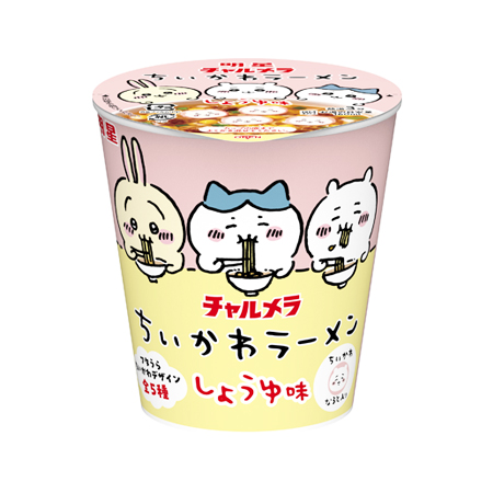 明星 チャルメラ ちいかわラーメン しょうゆ味 カップ  35g
