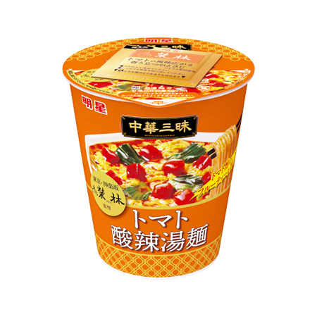 明星 中華三昧 榮林  トマト酸辣湯麺 ビッグ 98g