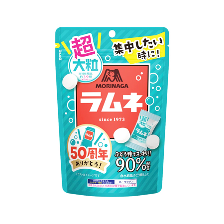 森永 超大粒ラムネ  60g