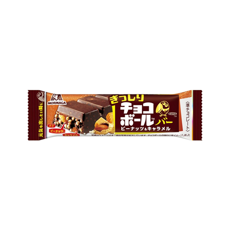 森永 ぎっしりチョコボールバー(ピーナッツ&キャラメル)  1本入