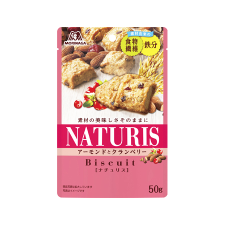 森永 ナチュリス アーモンドとクランベリー  50g