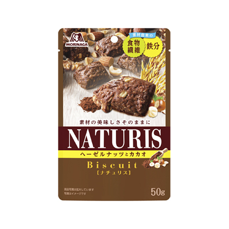 森永 ナチュリス ヘーゼルナッツとカカオ  50g