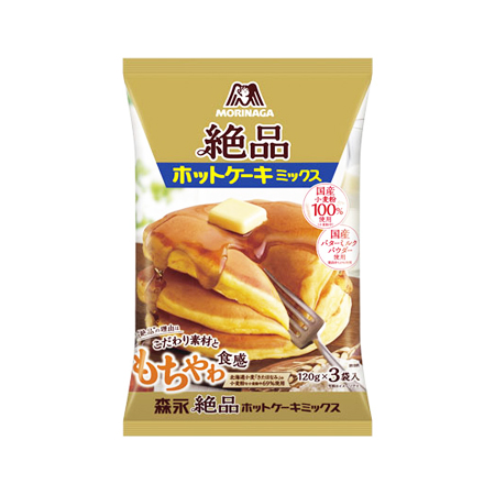 森永 絶品ホットケーキミックス  360g
