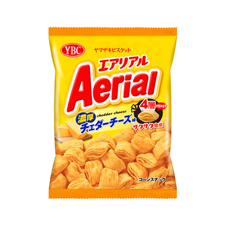 ヤマザキビスケット エアリアル 濃厚チェダーチーズ味  65g