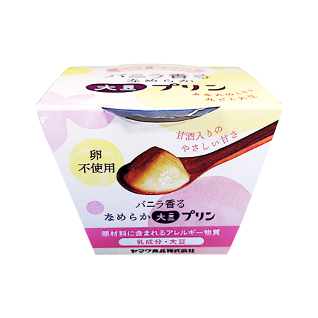 ヤマク食品 大豆プリン バニラ 1個