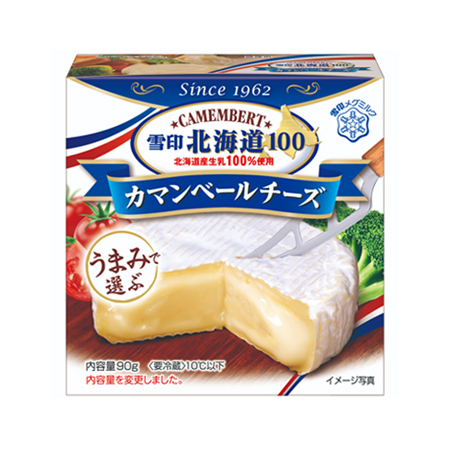 雪印 北海道100 カマンベールチーズ  90g