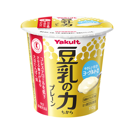 ヤクルト 豆乳の力 プレーン　110g