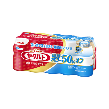 (10本パック)ヤクルト Newヤクルト糖質・カロリー50%オフ  10本パック